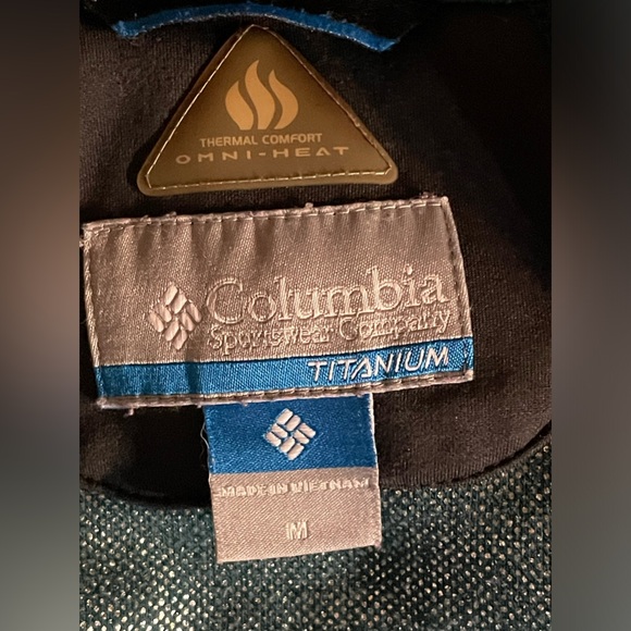 Columbia Titanium Size M Full-Zip Fleece - Omniheat - Picture 4 of 5
